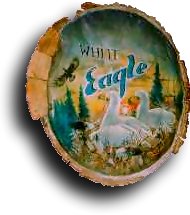White Eagle drum hide, 80's
